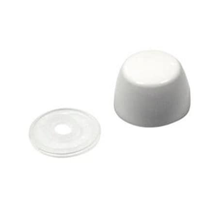 Procomfort THU044-01 Bolt Cap Base for All Models Bidet & Toilet; Cotton White PR644198